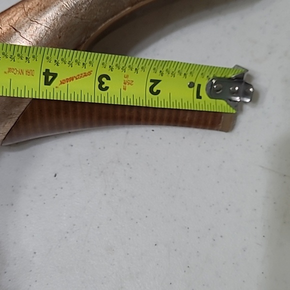 BCBGENERATION Women's Holmy Gold & Brown Marbled-Look Heels Size 7.5 - Picture 14 of 14